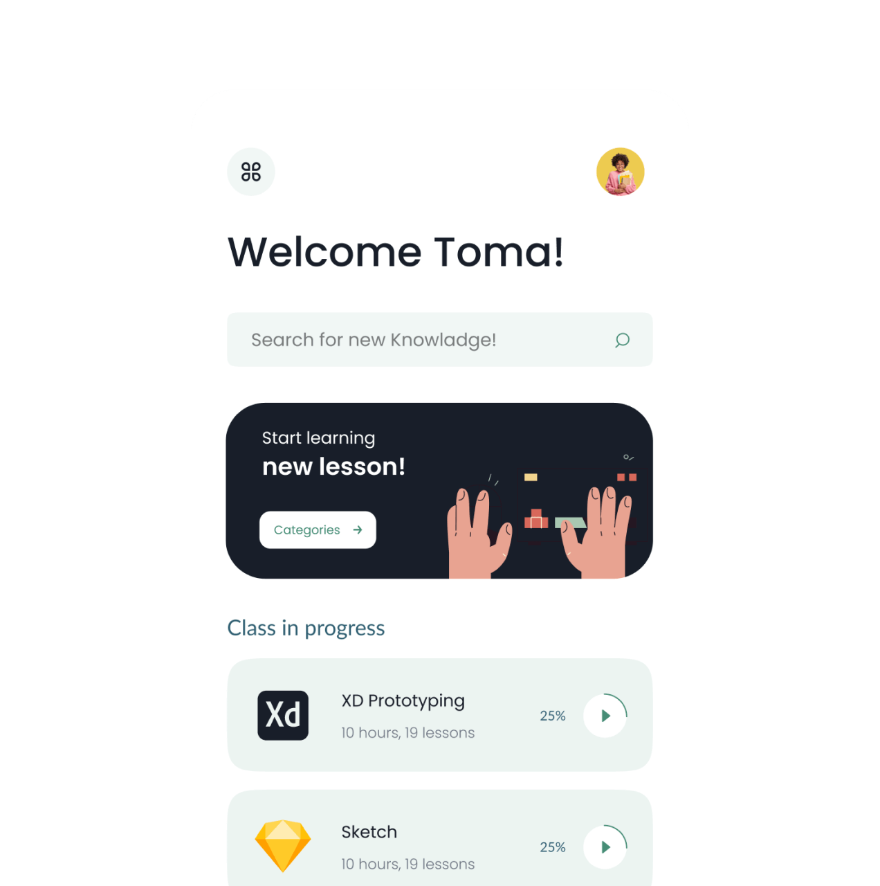 App design and development interface
