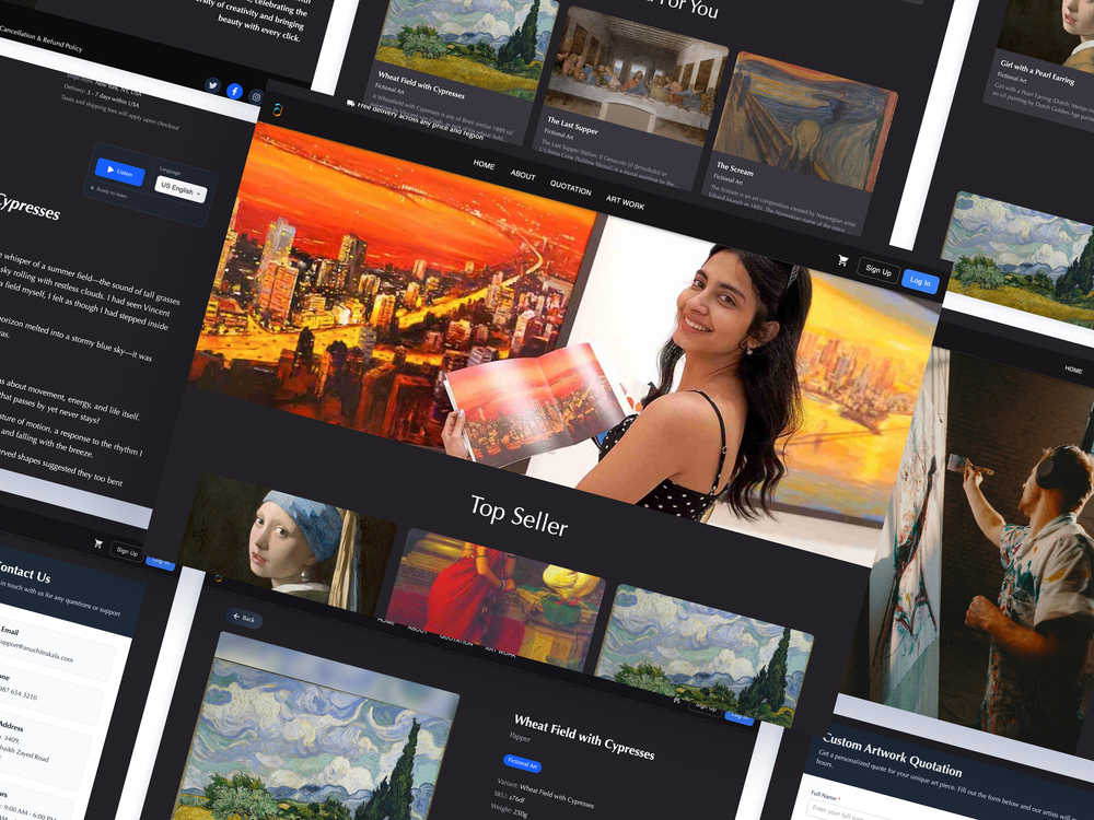 E-commerce website and app solutions